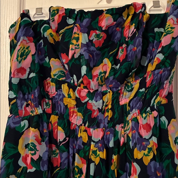 NWT Anthropologie The Somerset Strapless Maxi Dress Sz L - Picture 4 of 10